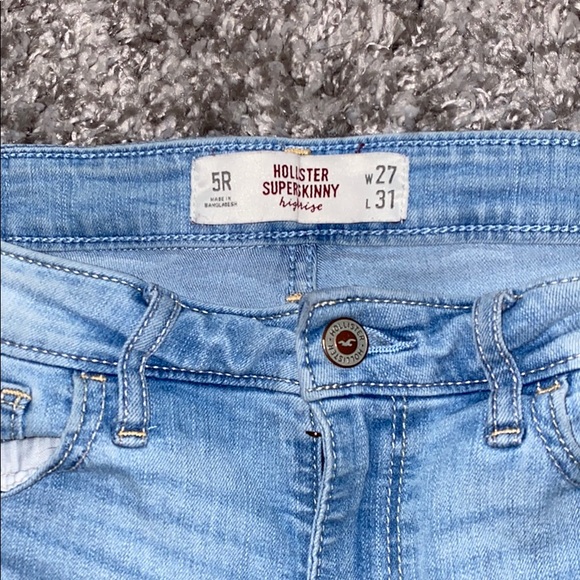 Hollister jeans size 5R high rise - Picture 2 of 3